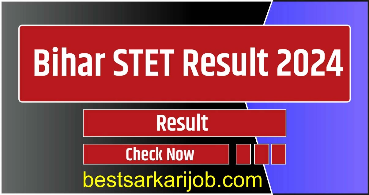 Bihar STET Result 2024